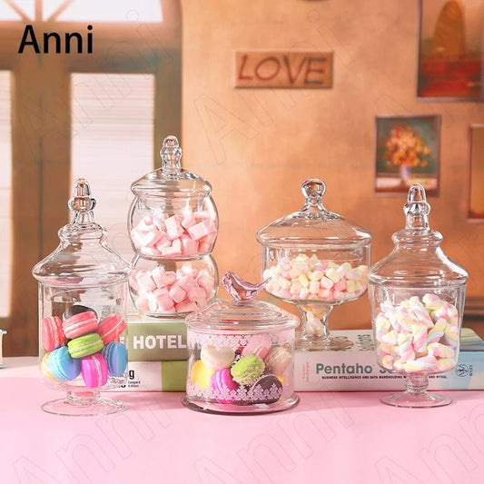 Glass Storage Jars - Kia Day Design