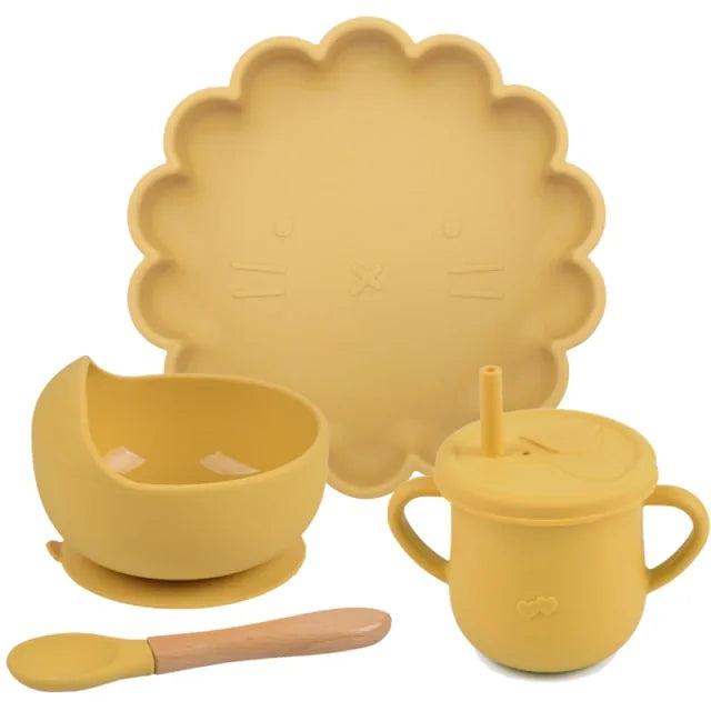 Silicone Baby Feeding Spoon Set Kia Day Design