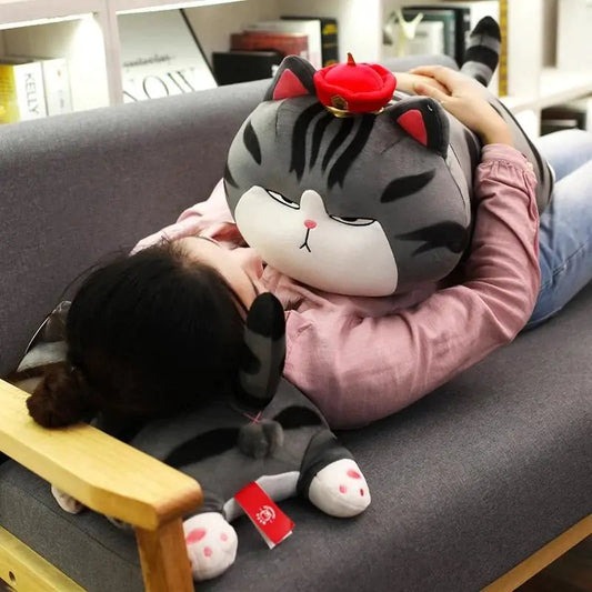 Moody Kawaii Cat Plush Toy Kia Day Design