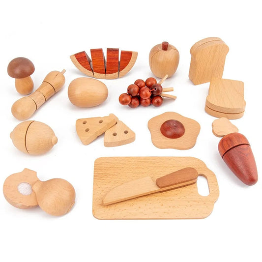 Log Wooden Kitchen Toy Kia Day Design