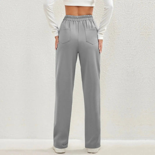 High- Waisted Casual Pants - Kia Day Design