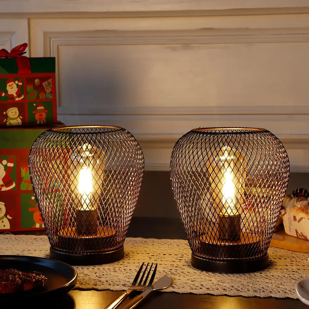 Metal Cage Table Lamp Kia Day Design