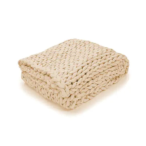 Zen Weighted Knitted Blanket Kia Day Design