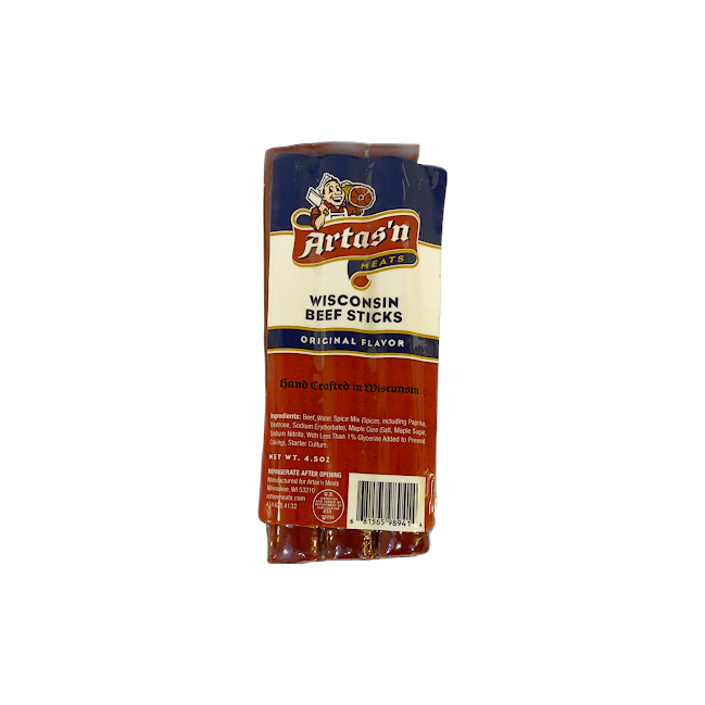 Original Flavor Beef Stick- Artas'n Meats- {{Product type}}