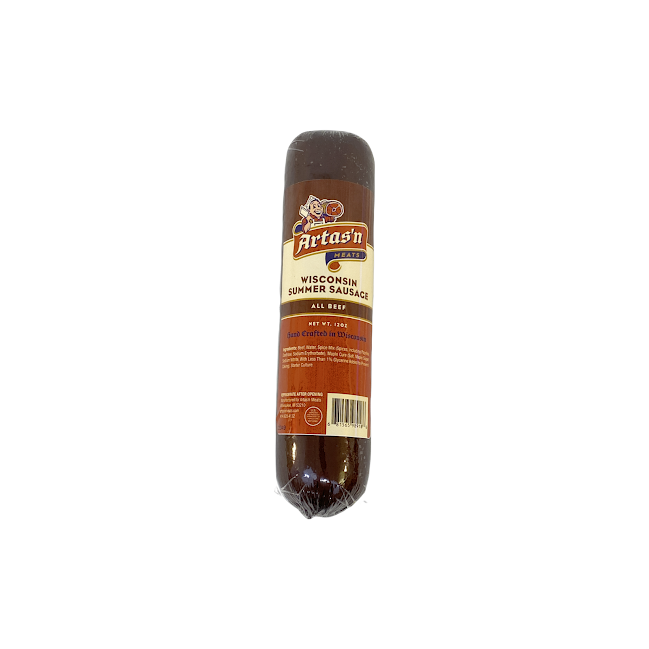All Beef Summer Sausage 12oz- Artas'n Meats- {{Product type}}