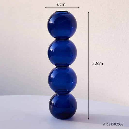 Creative Bubble Glass Vase Home Kia Day Design