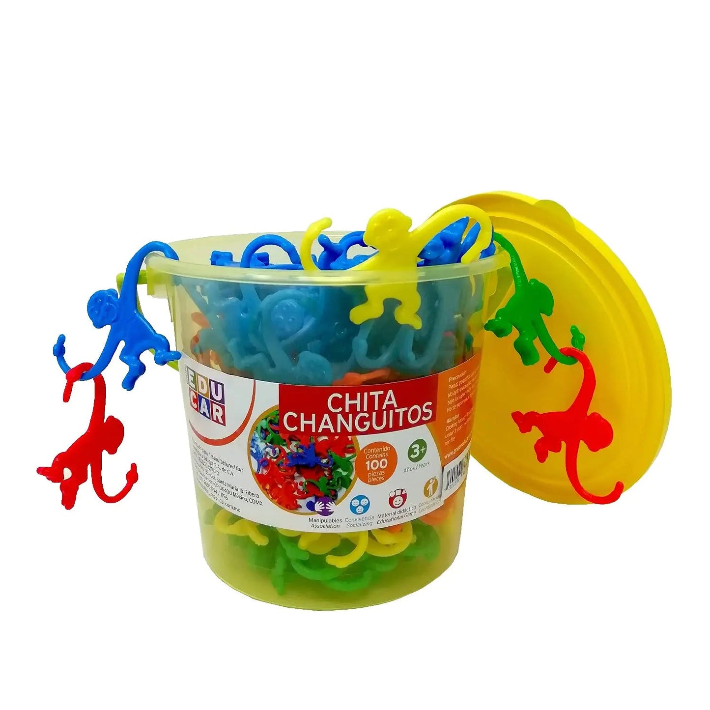 Mareta Bucket of Monkeys Classic Game 100-pc - Kia Day Design