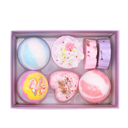 Bubble Spa Bath Bombs Set Kia Day Design