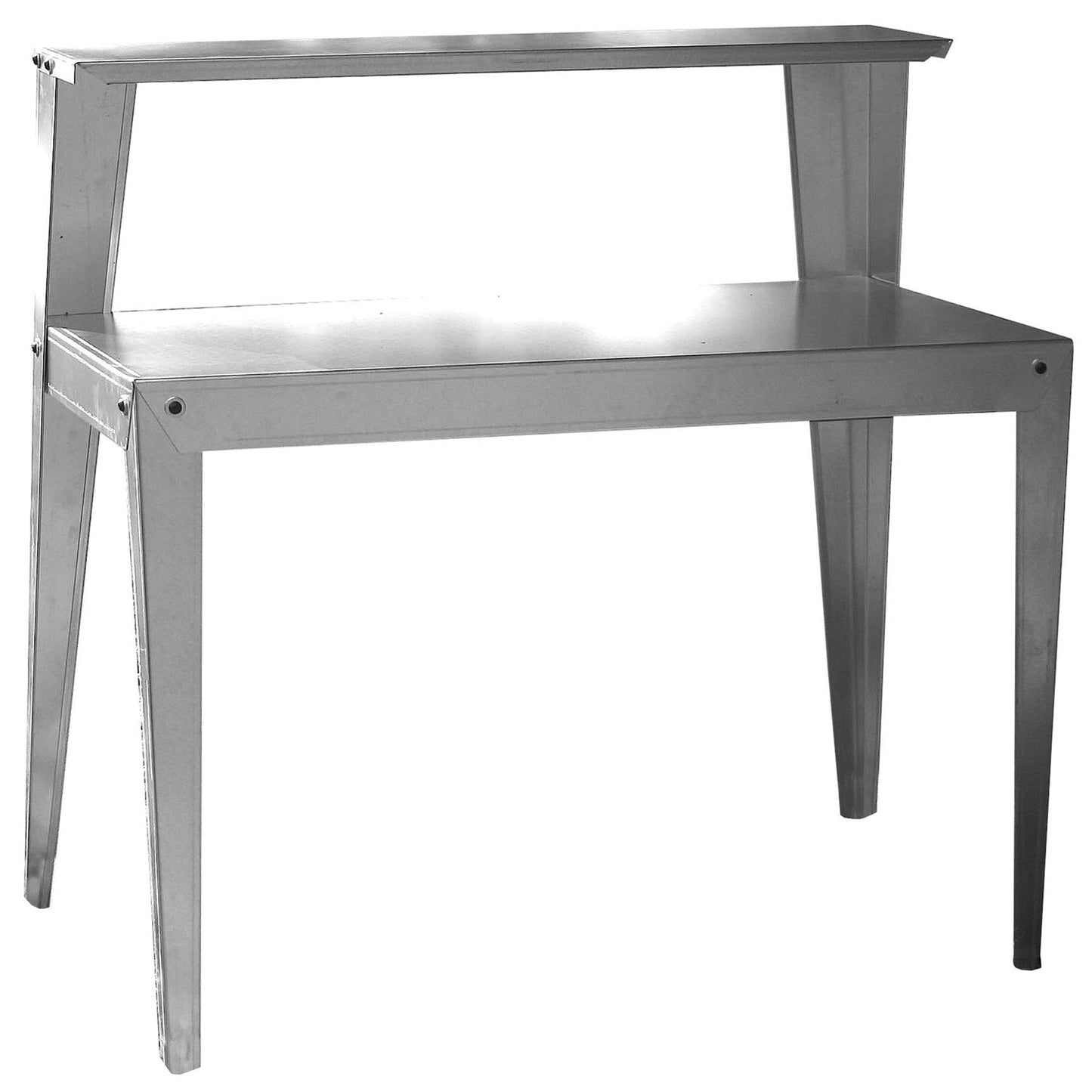 24 x 44 inch Galvanized Steel Top Utility Table Workbench Potting Bench - - Kitchen > Utility Tables & Workbenches