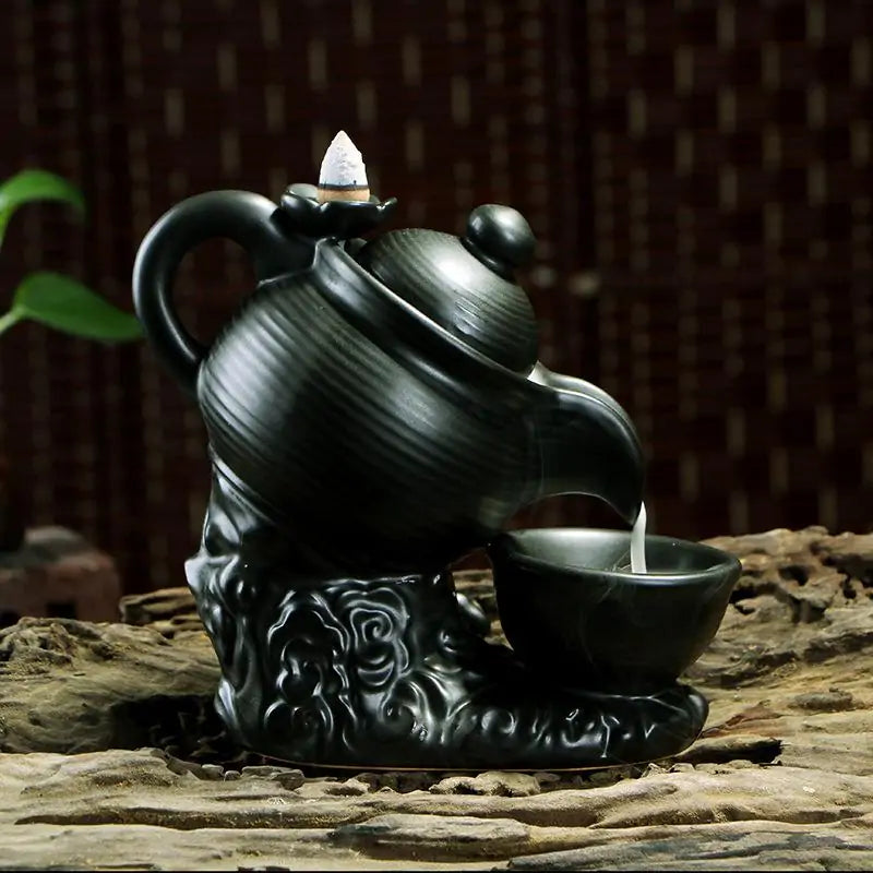 Tea Pot Incense Burner Kia Day Design