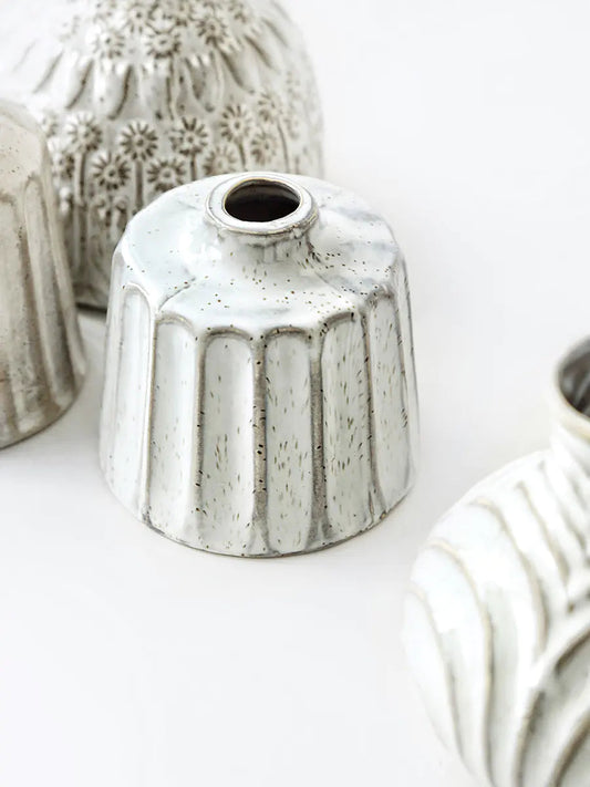 Rustic Handmade Ceramic Vase - - flower vase