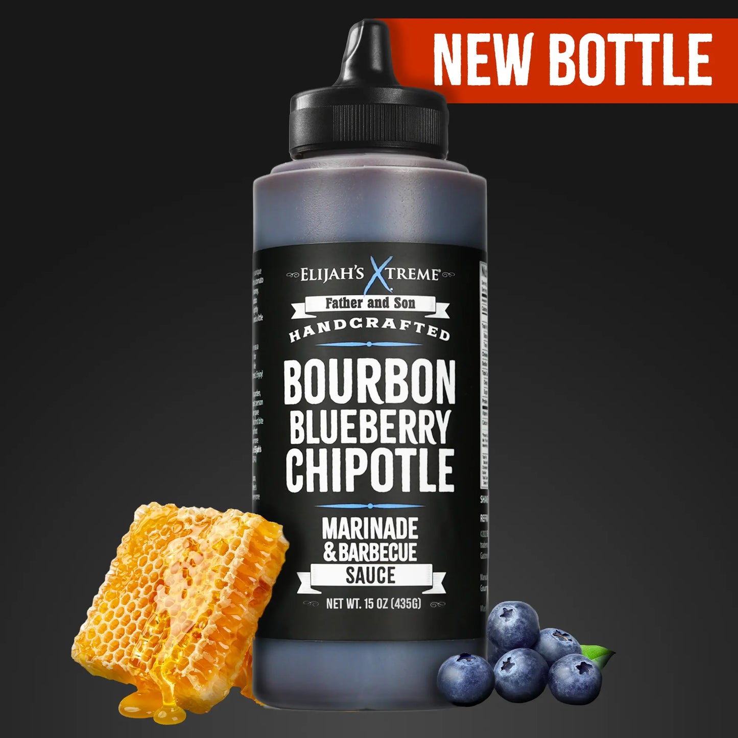 Bourbon Blueberry Chipotle BBQ Sauce & Marinade - - BBQ Sauce
