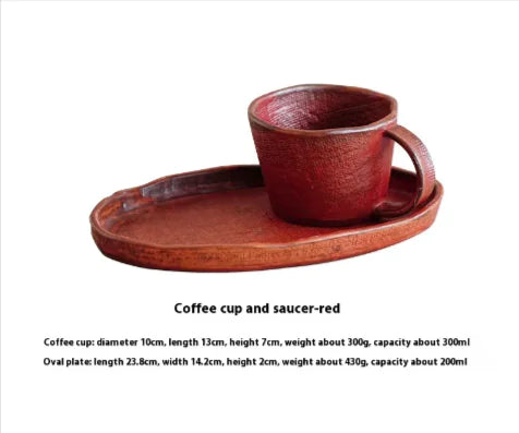 Handcrafted Japanese Pottery Clay Coffee Set - Kia Day Design