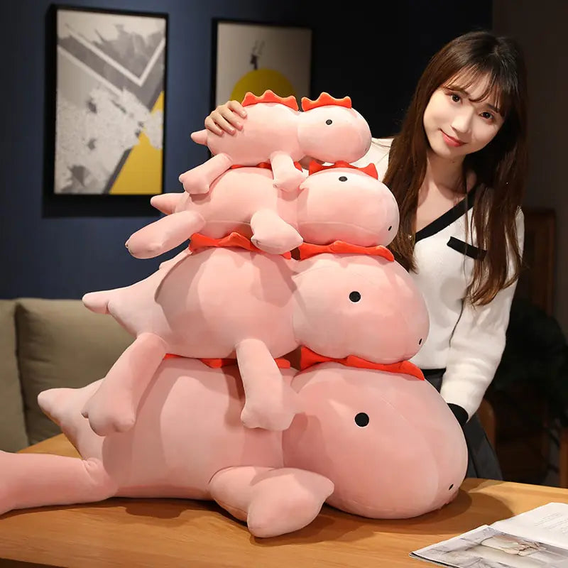 Dino Sleeping Pillow Plush Toy Kia Day Design