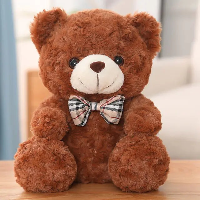 Cute Cartoon Little Teddy Bear Plush Toys Kia Day Design