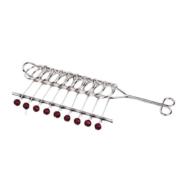 Metal Montessori IQ Brain Teaser Puzzle Sets Nine Links