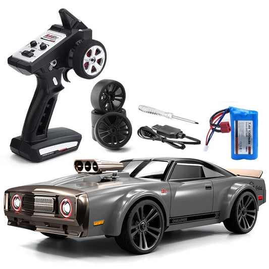 High Speed RC Car Vehicles Muscle Car IPX4 Waterproof Gift Toys RTR for Kids Kia Day Design