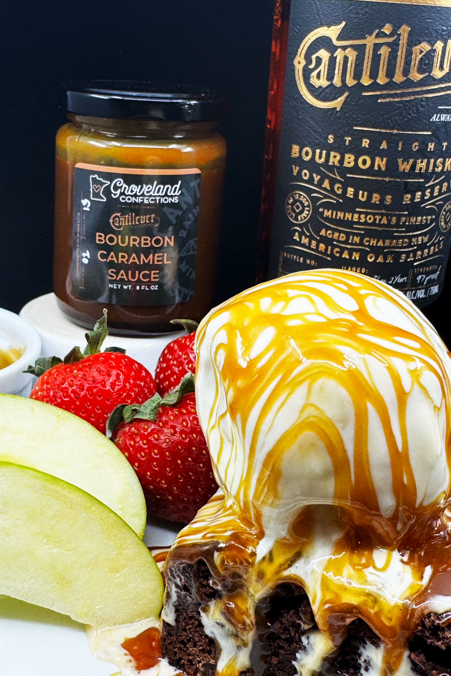 Cantilever Bourbon Caramel Sauce - -