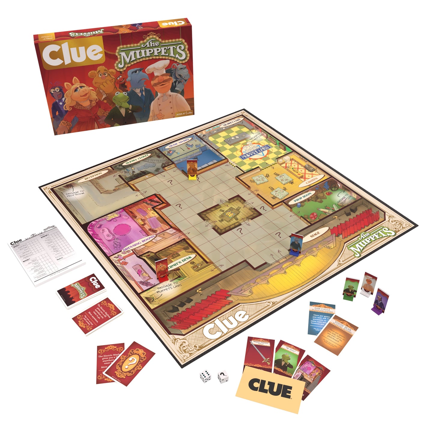 Clue: Muppets - - Board Game