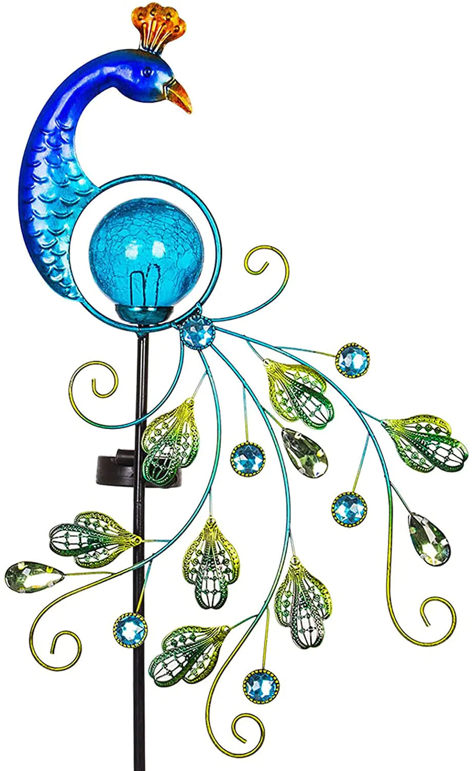 Glorious Peacock Solar Light Kia Day Design