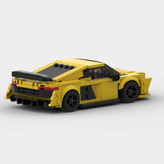 Supercar R8 Racer Brick Car Toys Kia Day Design