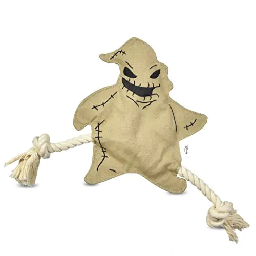 Disney for Pets Nightmare Before Christmas 9" Oogie Boogie Flattie | Oogie Boogie Flat Dog Toy | Nightmare Before Christmas Movie Toys for All Dogs Official Dog Toy Product of Disney for Pets