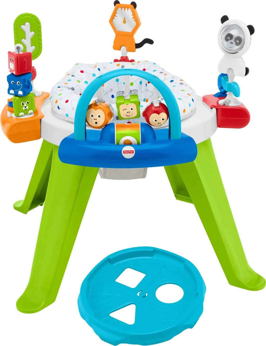 Fisher-Price Baby to Toddler Toy 3-In-1 Spin & Sort Activity Center - Kia Day Design