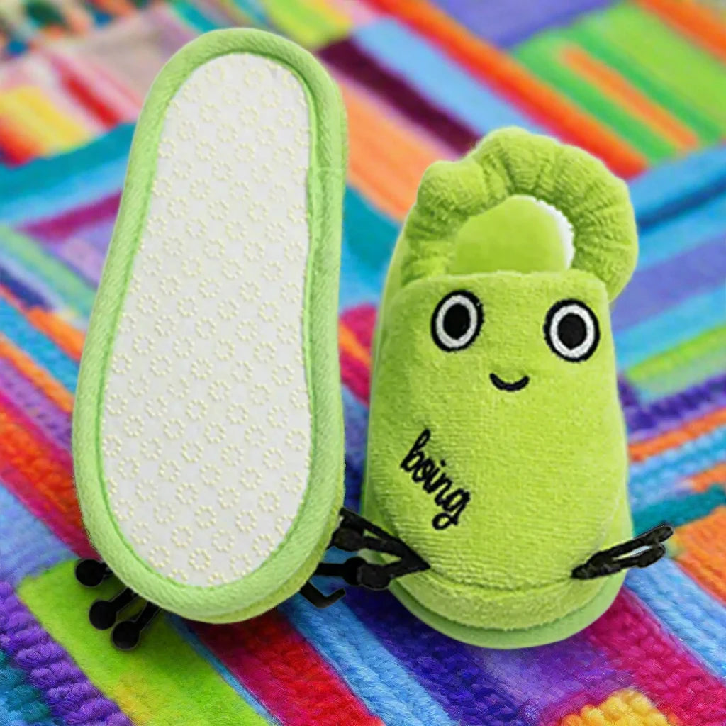 Milk&Moo Cacha Frog Toddler Slippers Kia Day Design
