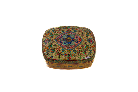 Bloom Craft Paper Mache Box - - Papier-mâché
