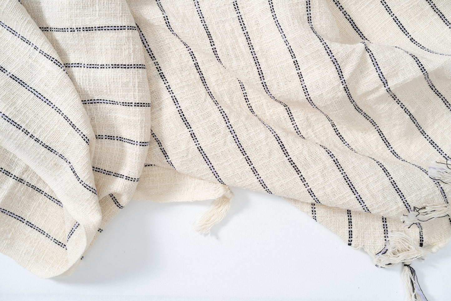 Firuze Cotton Linen Towel - - Towels