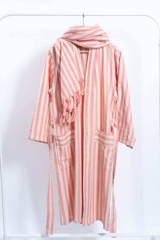 Girit Pink Robe - - Robes