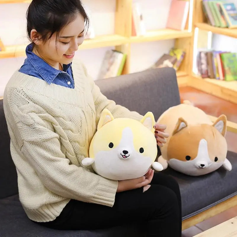 Cuddly Corgi Plush Toy Kia Day Design
