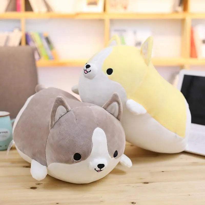 Cuddly Corgi Plush Toy Kia Day Design