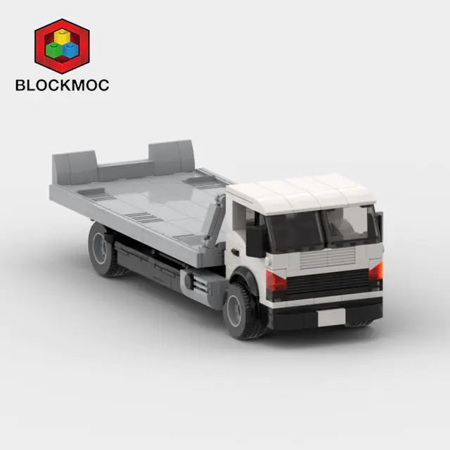 Rescue Flatbed Trailer Brick Toy Kia Day Design