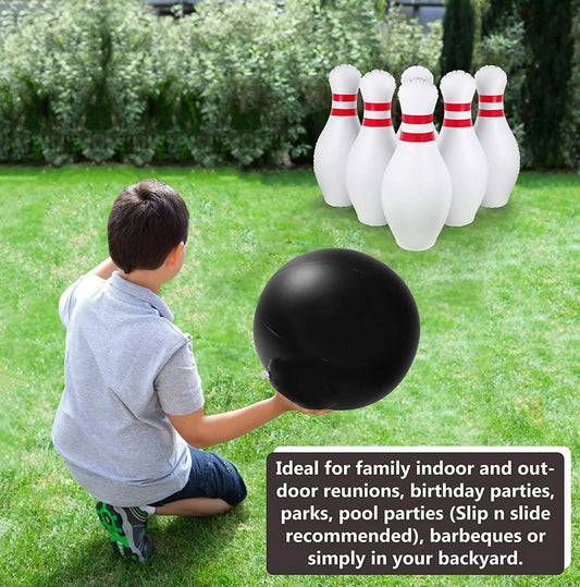 Giant Inflatable Bowling Set for Kids Kia Day Design