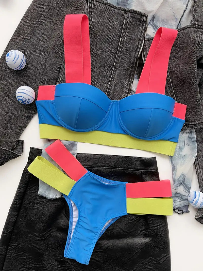 Patchwork Swimwear - Kia Day Design