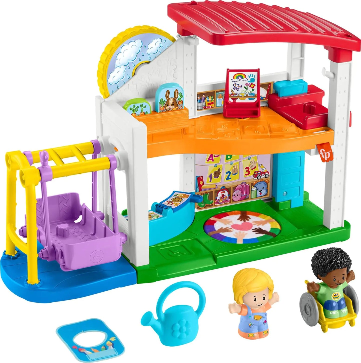 Fisher-Price Little People Toddler Playset Play for All School - Kia Day Design