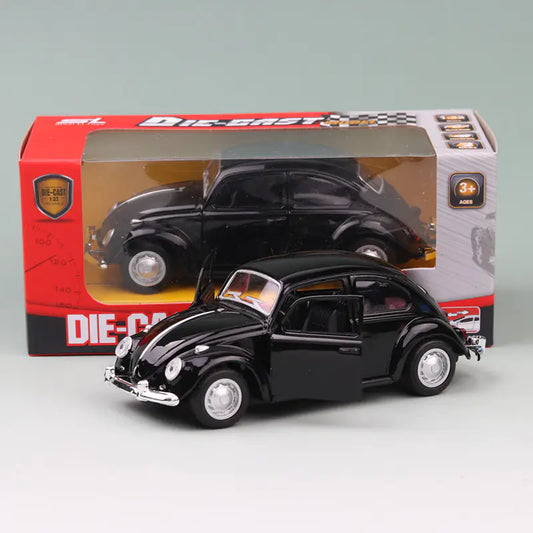 Boxed Volkswagen Beetle Diecast Model Car - Kia Day Design