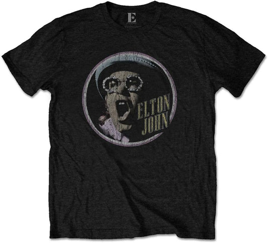 Elton John Mens T-shirt - Officially Licensed - Bennie and the Jets- Band Tees - Elton - Clothing, Shoes & Accessories > Men > Men's Clothing > Shirts > T-Shirts