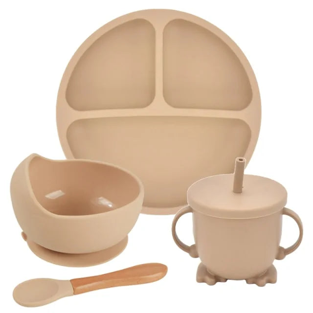 Silicone Baby Feeding Spoon Set Kia Day Design