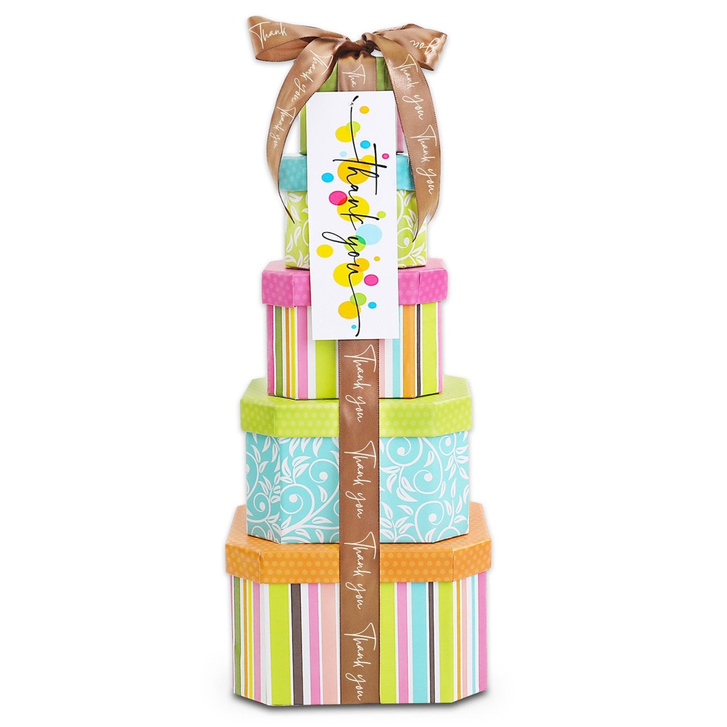 Thank You Treats Gift Tower - - Gift Baskets