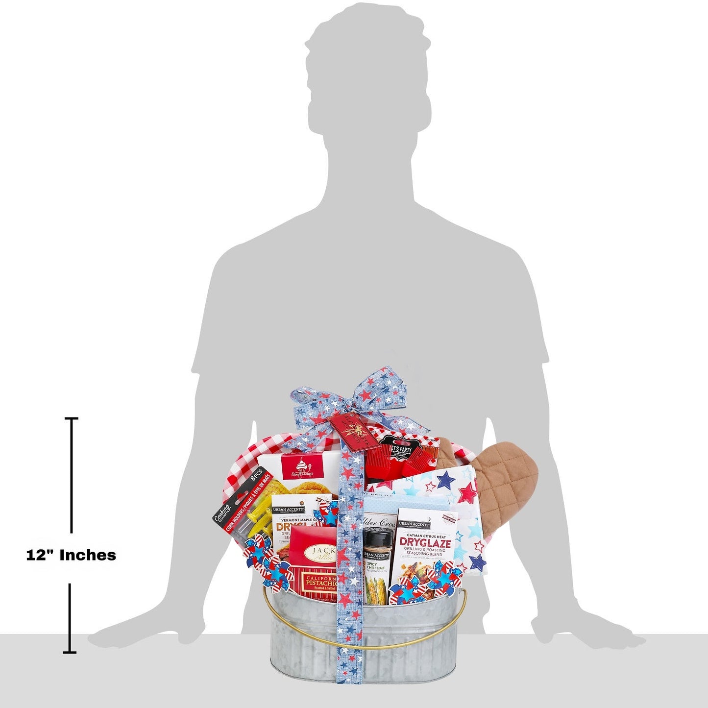 Grillin and Chillin BBQ Gift Basket for Summer - - Gift Baskets