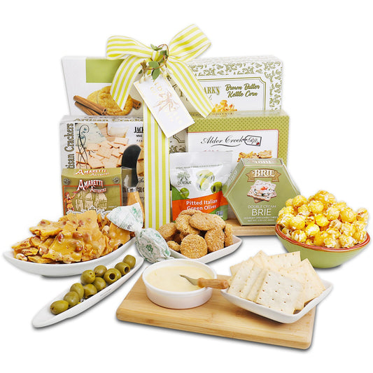 Charcuterie Cutting Board Gift Basket - - Gift Baskets