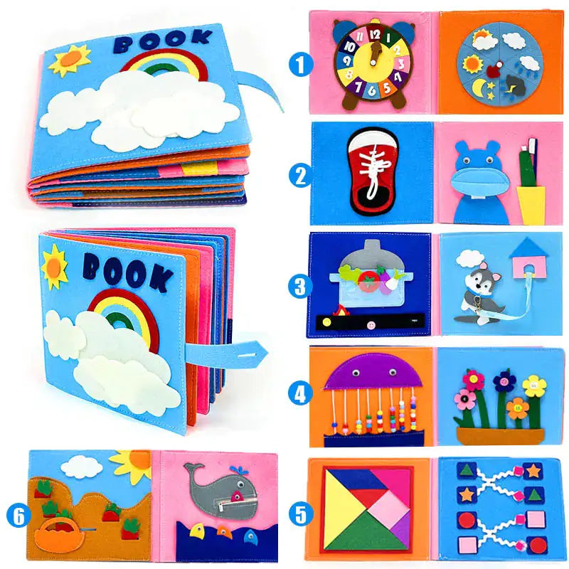 Adventure Montessori Busy Book Kia Day Design