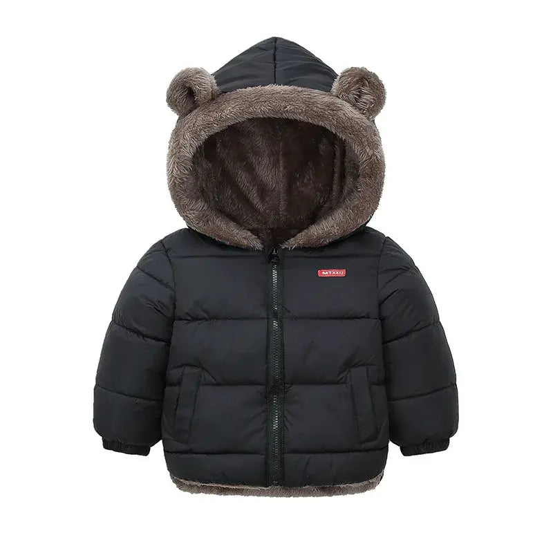 Children's Thick Fleece Coat Kia Day Design