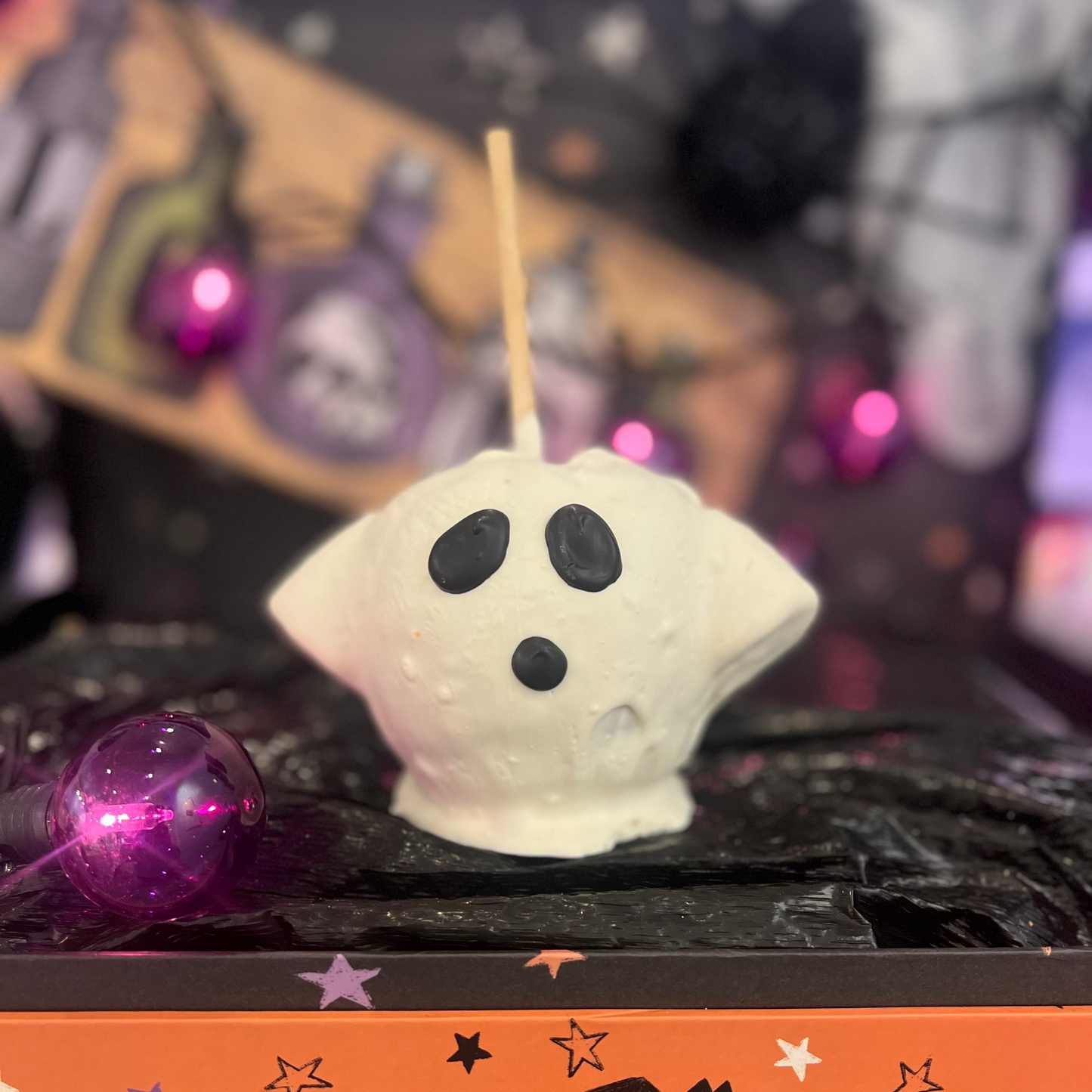 Ghost Gourmet Caramel Apple- My Favorite Sweet Shoppe Pittsburgh- {{Product type}}