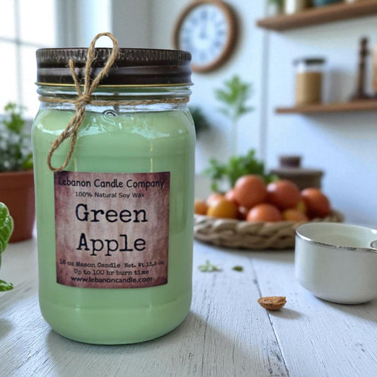 Green Apple Candle - - Candles & Melts
