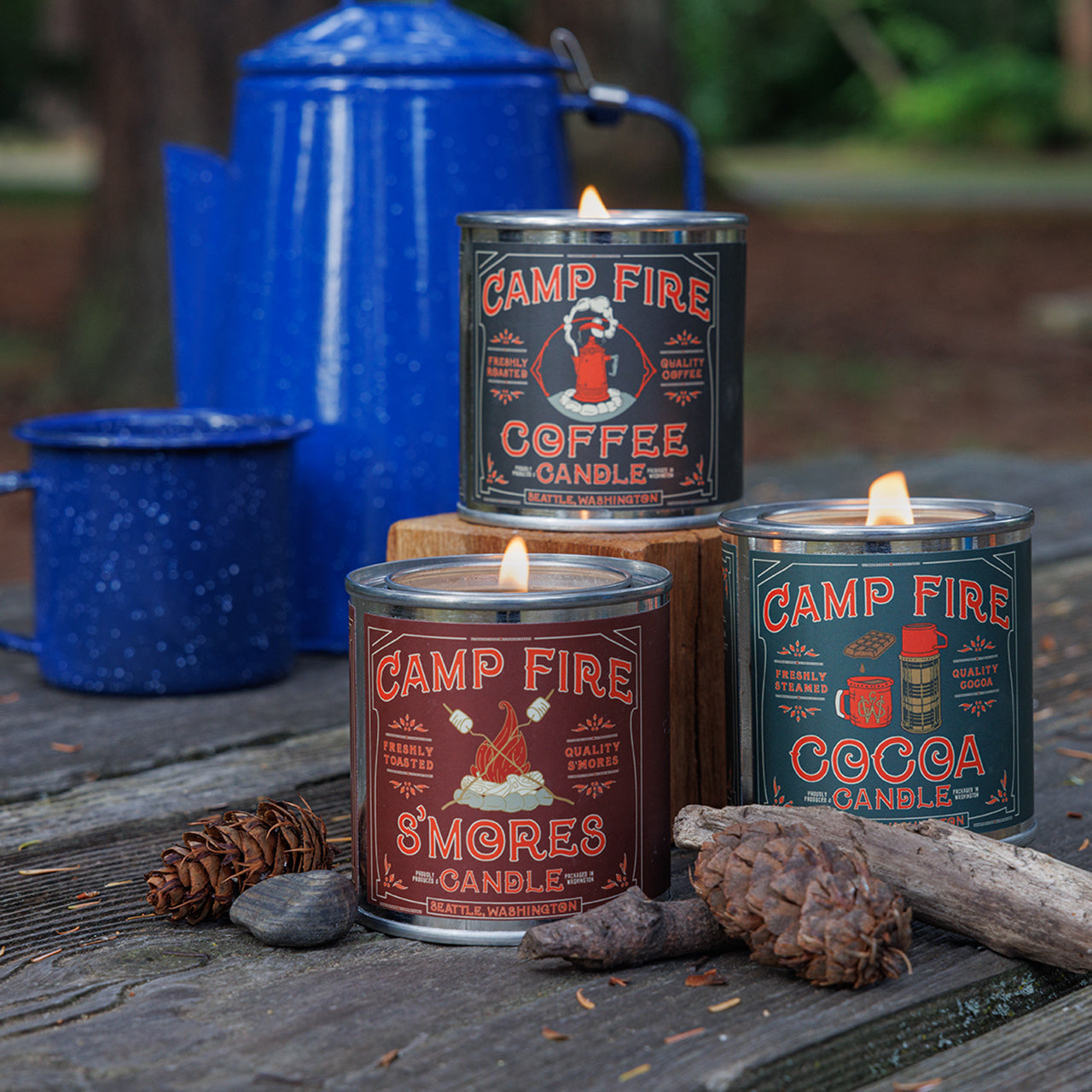 Campfire Coffee Candle - - Candles