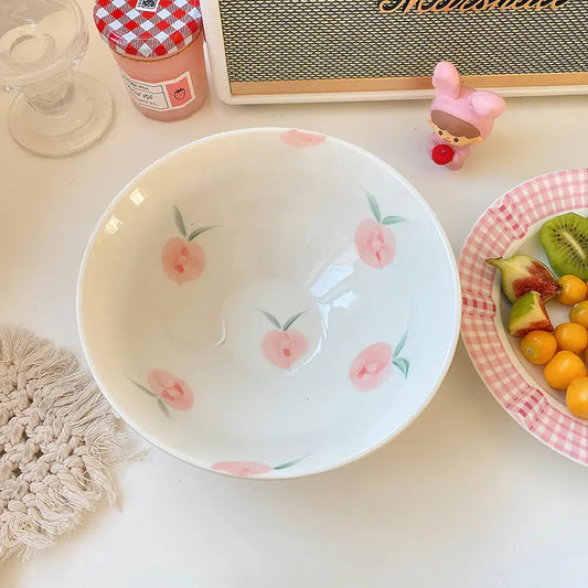 Peach Orange Grape Decorative Bowl Kia Day Design