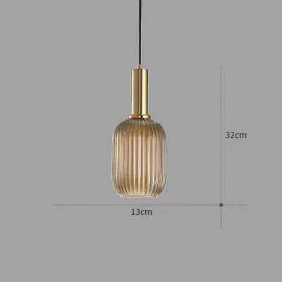 Retro Style Glass Ceiling Lights - Kia Day Design